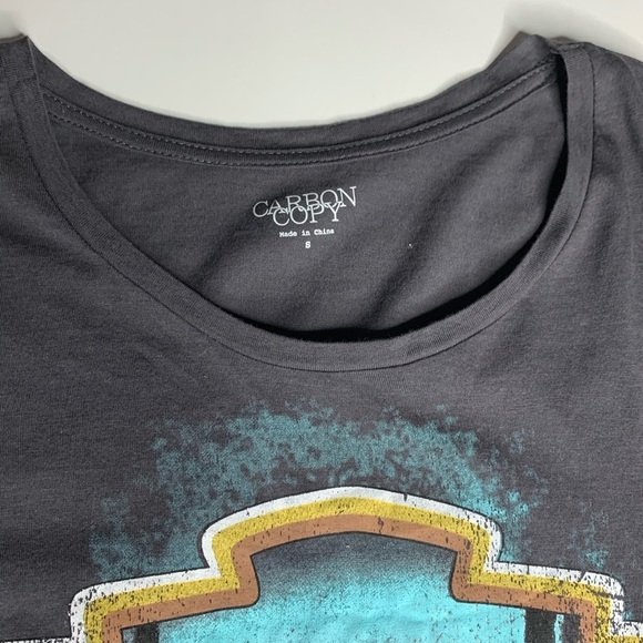 Carbon Copy Graphic Western Tee - Picture 7 of 8